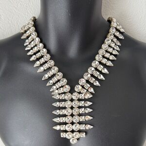 Banana Republic Y Shaped Crystal Necklace